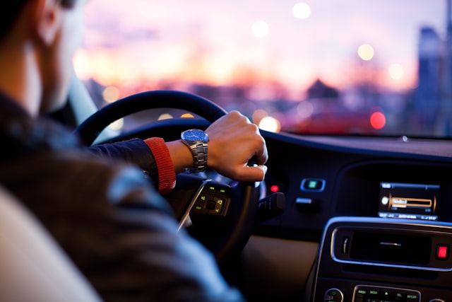 Car dashboard interior — first-time car buyer finance UK