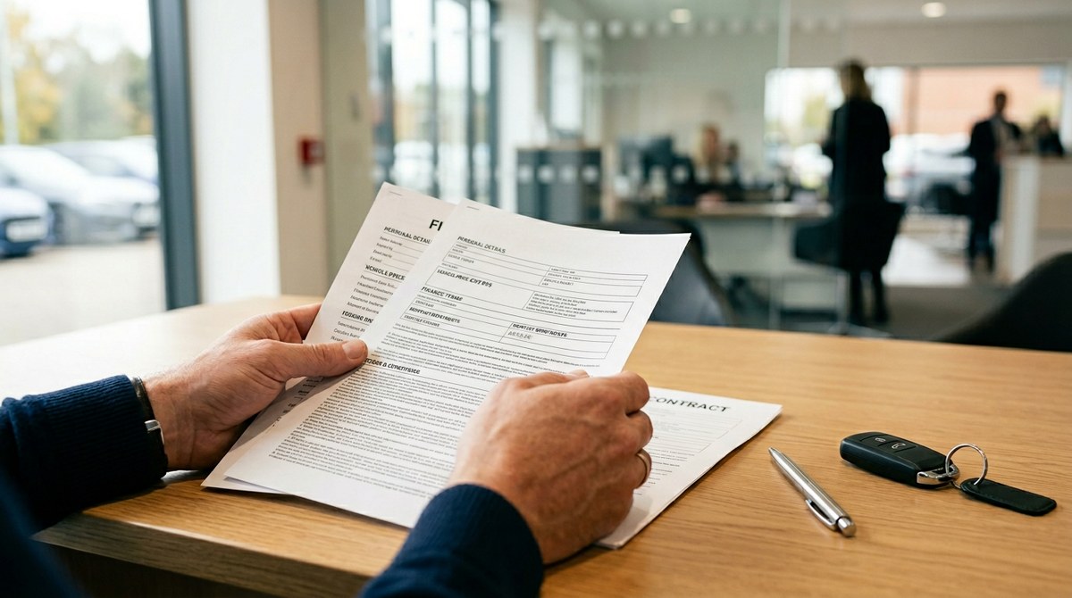 Pre-contract credit information SECCI — UK regulated car finance disclosure